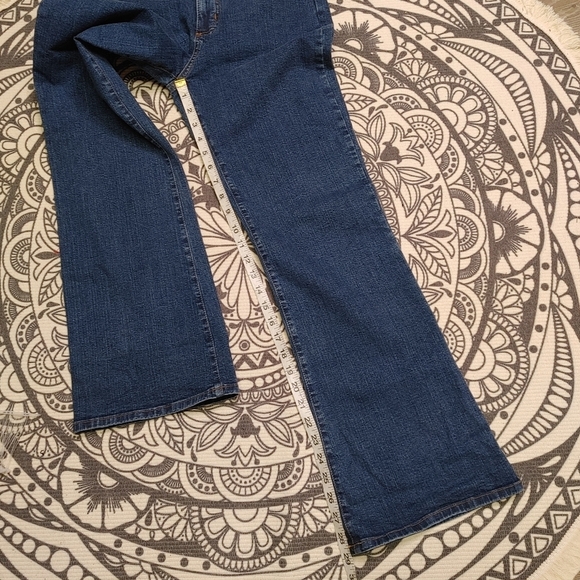 Nydj Tummy Tuck Bootcut Jeans 8p - Picture 13 of 14